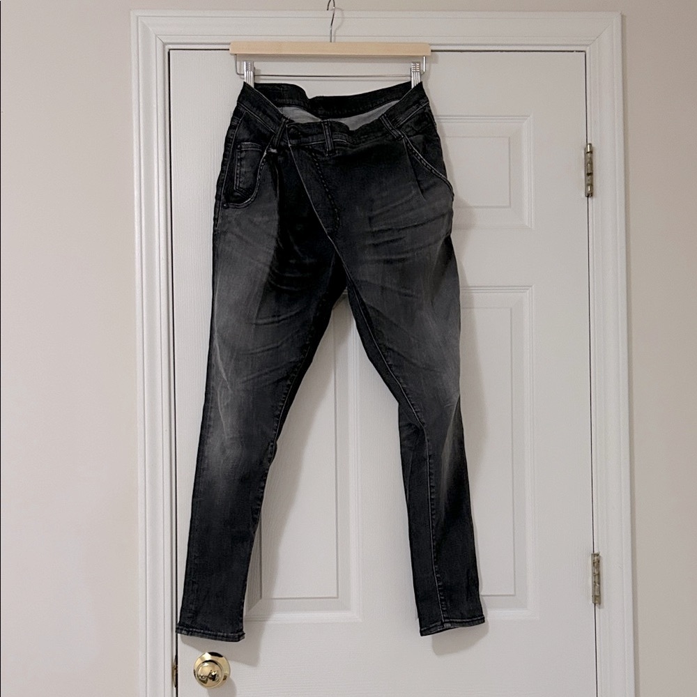 R13 Crossover Jeans Dark Gray Size 28
